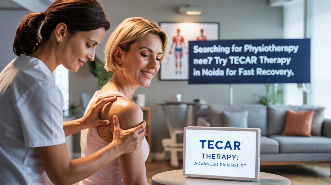 Tecar Therapy in Noida: Advanced Pain Relief & Recovery at Galena Physiotherapy & Sports Performance Centre